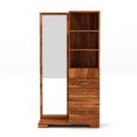 Kunjal Furniture Solid Sheesham Wood Dressing Table - Natural | Indo-Western - Image 6