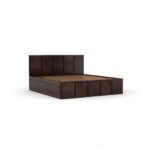 Kunjal Furniture Solid Sheesham Wood Bed - Flyding Minimilist | Walnut | King - Image 6