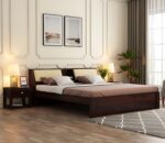 Kunjal Furniture Solid - Flyding Cacoon Without Storage | Honey | Queen