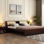 Kunjal Furniture Solid - Flyding Cacoon Without Storage | Honey | Queen
