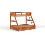 Kunjal Furniture Premium - Natural Finish | Natural | Queen+Drawer Storage - Image 4
