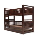 Kunjal Furniture Premium Solid Sheesham Wood - Walnut | Single With Trundle - Image 6