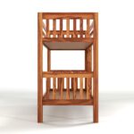 Kunjal Furniture Premium Solid Sheesham Wood - Natural | Single Without Storage - Image 5