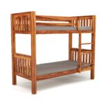Kunjal Furniture Premium Solid Sheesham Wood - Natural | Single Without Storage - Image 6
