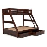 Kunjal Furniture Premium Solid Sheesham Wood - Walnut | Queen+Drawer Storage - Image 5