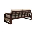 Kunjal Furniture Solid sheesham Wood 3 Seater Sofa for Living and Office - Sofa - Image 5