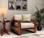 Kunjal Furniture Solid sheesham Wood 5 Seater Sofa for Living and Office - Sofa - Image 2