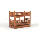 Kunjal Furniture Premium Solid Sheesham Wood - Natural | Single With Trundle - Image 3