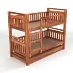 Kunjal Furniture Premium Solid Sheesham Wood - Natural | Single With Trundle - Image 5
