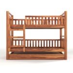 Kunjal Furniture Premium Solid Sheesham Wood - Natural | Single With Trundle - Image 6