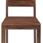 Kunjal Furniture Solid Sheesham Wood Wooden 4 Seater Dining - Honey Finish - Image 2