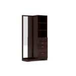 Kunjal Furniture Solid Sheesham Wood Dressing Table - Walnut | Indo-Western - Image 4