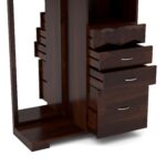 Kunjal Furniture Solid Sheesham Wood Dressing Table - Walnut | Indo-Western - Image 5